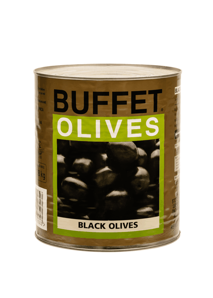 Buffet Olives - Black Catering Olives - 3.05kg