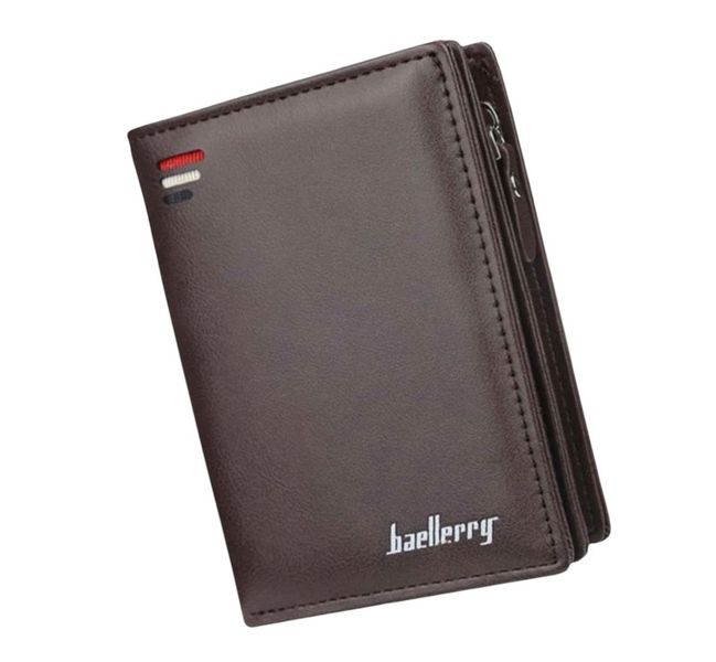 Baellerry Zipper Bifold Wallet