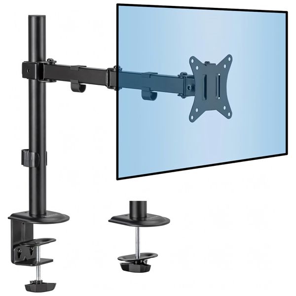 Redisson Pro Single Monitor Arm - Gas Spring Lift for 32" Screens