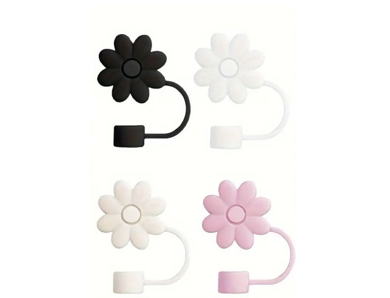 Diameter Cute Silicone Straw Covers Cap for Tumbler Cup