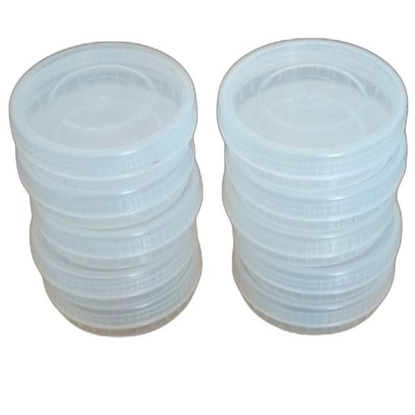 Eco Bini 70mm Reusable Autoclavable Polypropylene Petri Dishes 10-Pack