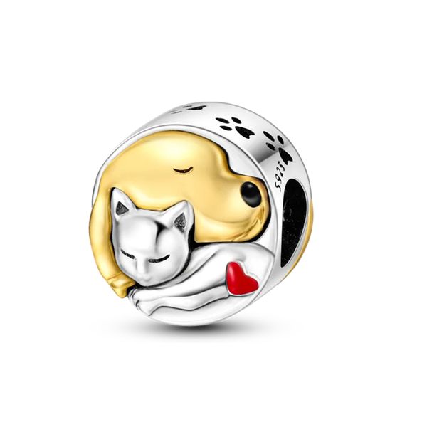 Dog &amp; Cat Pet S925 Charm for Charm Bracelet