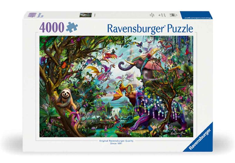 Ravensburger Puzzle Tropical Drangons Tate - 4000 Piece