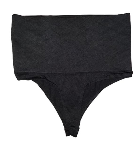 Edendiva Black High Waisted Shaping Panty