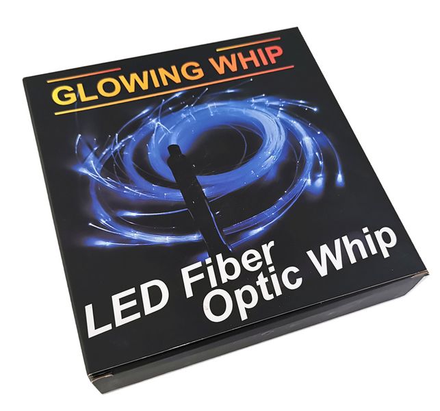 Pixel Whip - LED Fiber Optic Whip Glowing Whip USB Rechargeable
