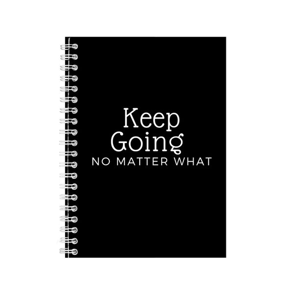 Going A5 Notebook Spiral Lined Motivational Saying Graphic Notepad Gift 185