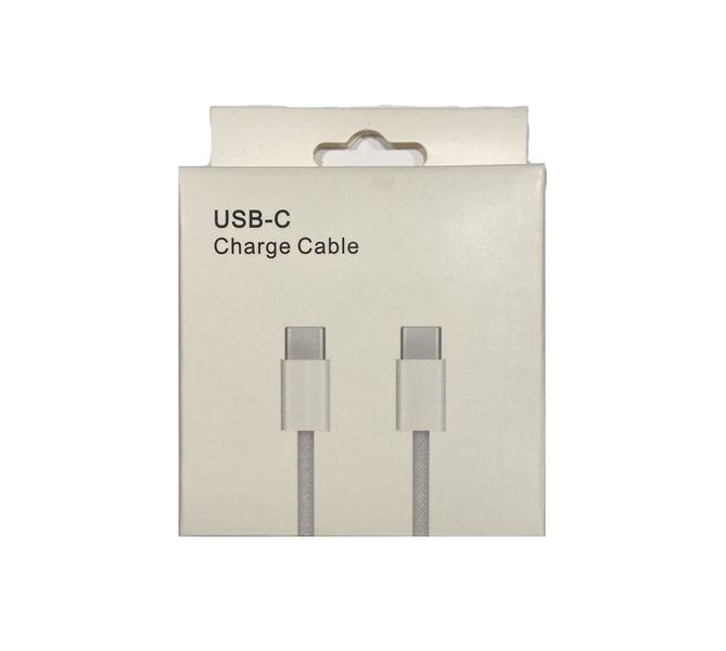 Braided USB-C to USB-C 60watt charging cable