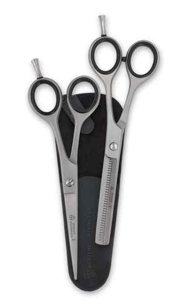 Kellermann 3 Swords Hair Scissors &amp; Thinning Scissors: Stainless-Steel 15cm