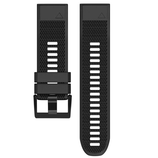 Silicone Strap for Garmin Fenix 5 &amp; Forerunner 935 -Black