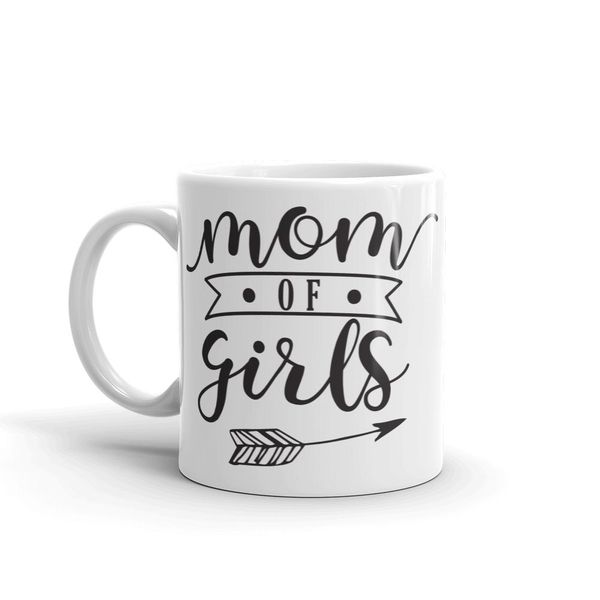 Mom Of Girls Father's Day - Mother's Day-Valentines Mug
