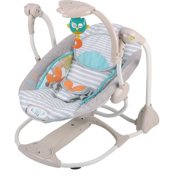 2 in 1 Newborn Music Electric Swing Baby Rocker with Music