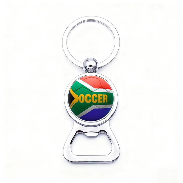 Football Soccer South Africa 2 in 1 Bottle Opener and Keyring Novelty Gift