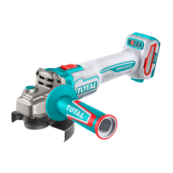 TOTAL Grinder Angle 115mm 1200W Li-Ion 20V (Unit Only)
