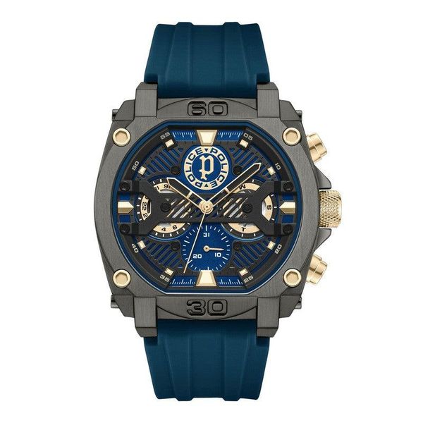 Police Norwood Watch For Men - Blue &amp; Black