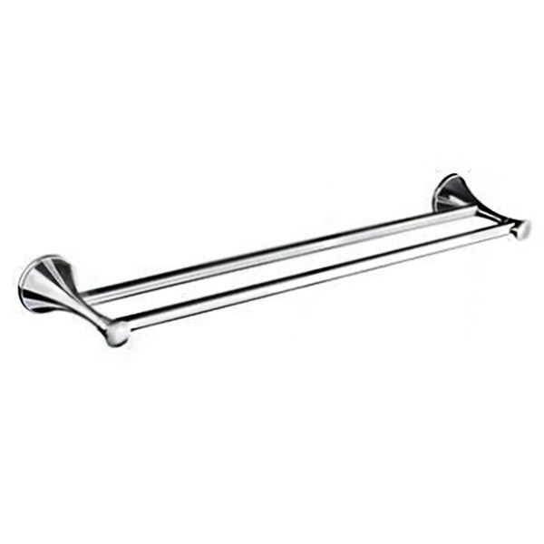 Kirk Aqua Royal Zinc Double Towel Rail