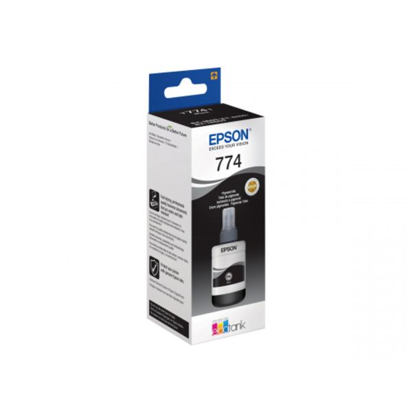 Epson T774 Black Ink Bottle 140ml