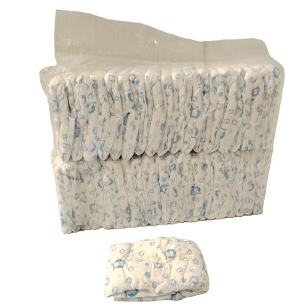 40-Pads Super Absorb Disposable Male Dog Diapers Small Size