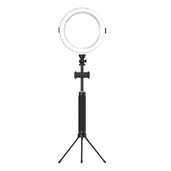 Techme B10 20cm LED Circle Light with 110cm Smartphone Selfie Stand Kit