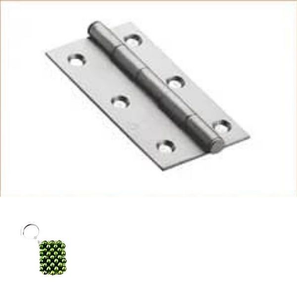 Shind 140mm 2pcs Zinc Alloy Door Hinges And A Keyholder