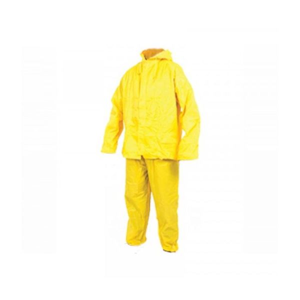 Rainsuit Rubberised Nylon Xxxl Yellow