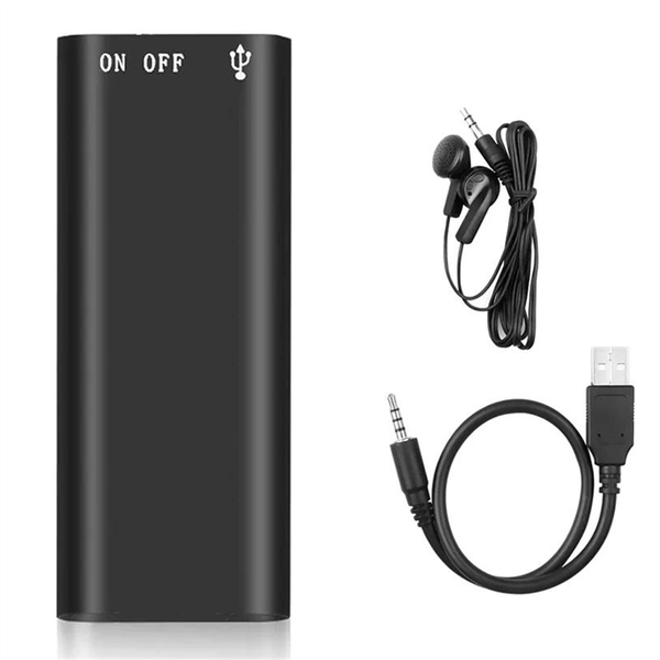 Digital Voice Recorder Mp3 Player 192Kbps Wav Audio Recorder 8Gb