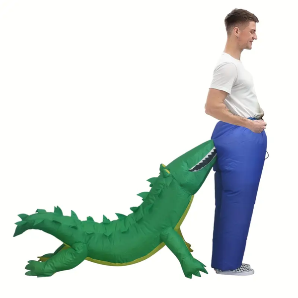 Prank Costume Halloween Crocodile Butt Biting