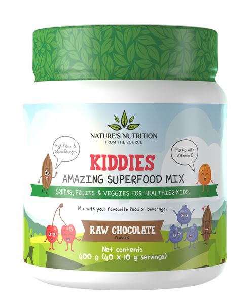 Nature's Nutrition - Kiddies Superfoods Drink Mix Raw Chocolate