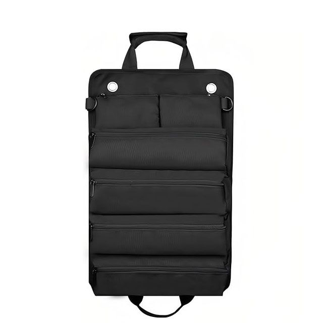 Tool Kit Household Electrician Car Tool Bag Storage Kit Hardware-Black