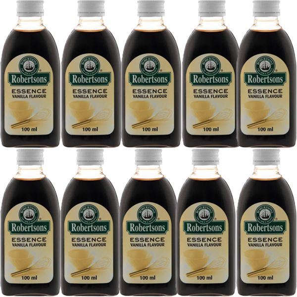 Robertsons Vanilla Essence - 10 x 100ml