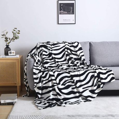 Luxury Soft Fleece Blanket Zebra Print | Buy Online in South Africa |  