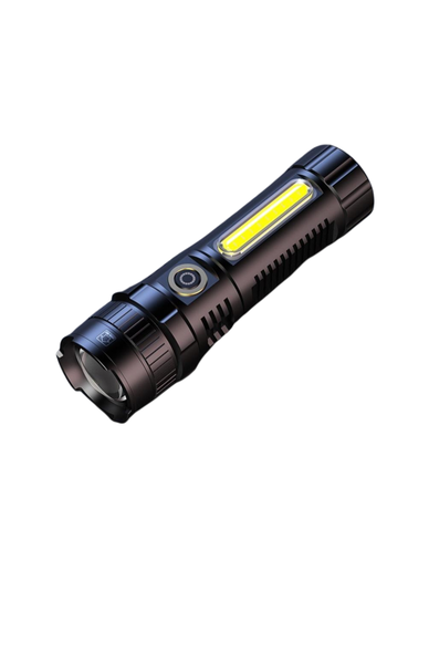 USB Rechargeable Zoomable LED Flashlight