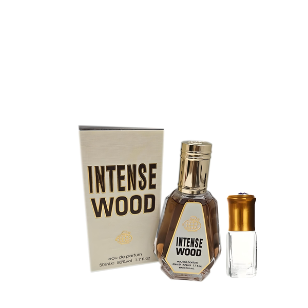 Fragrance World - Intense Wood EDP - 50ml + Perfume Oil