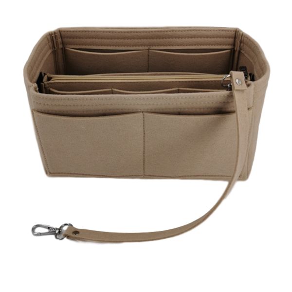 Handbag Organiser Insert, Tote Bag Shaper with Zipper, 2 Sizes