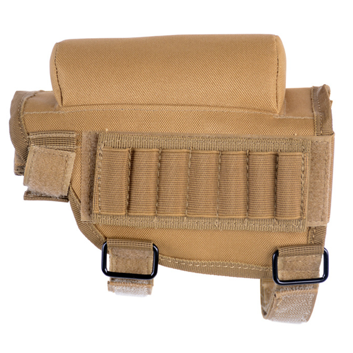 Tactical Gun Rifle Buttstock Cheek Rest Pad Hunt Magazine Pouch Holder Bag