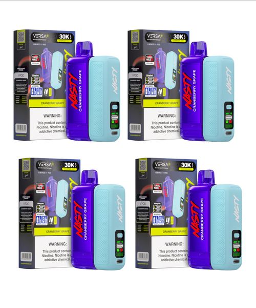 Nasty Versa 30k Starter Kit - Cranberry Grape - 4 Pack