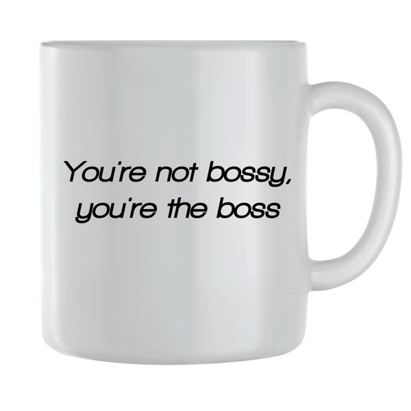 The boss Coffee Mugs for Men Women Motivational Sayings Graphic Cup Gift247