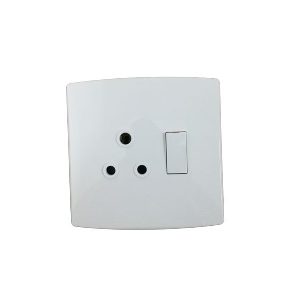 P Piper 4 X 4 Single Socket White - 2 pack
