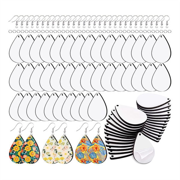 120 Pcs Sublimation Earring Blanks for Women Girls