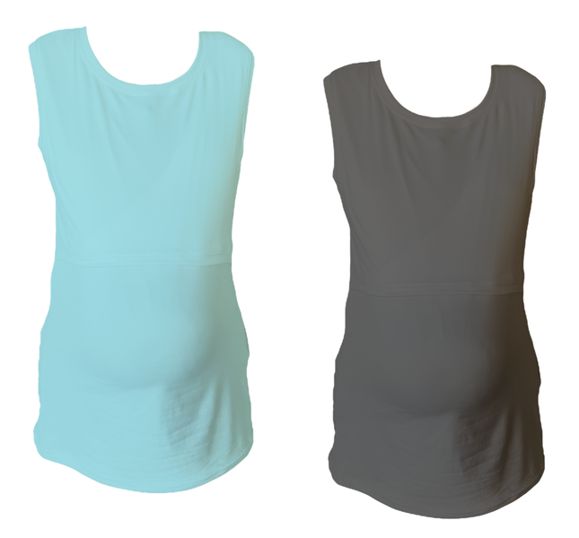 2 Pack-Grey &amp; Teal image