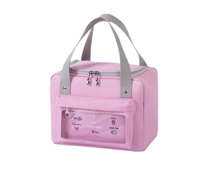 TS Portable Lunch Bag Waterproof - Pink