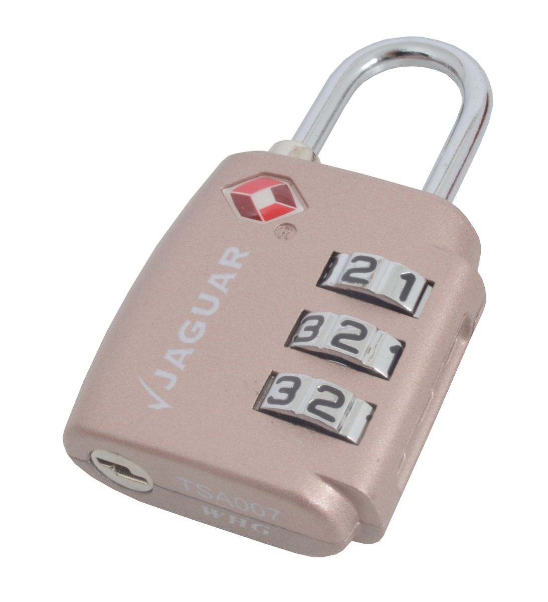 Sanlic Jaguar TSA Travel Combination Padlock Digital 30mm Bronze