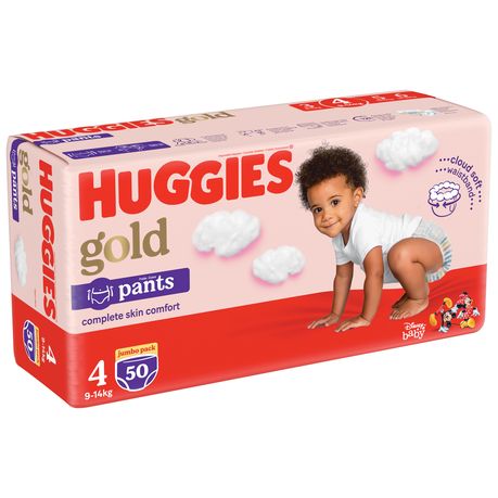 Huggies Gold Pants Size 4 Jumbo Pack 50's