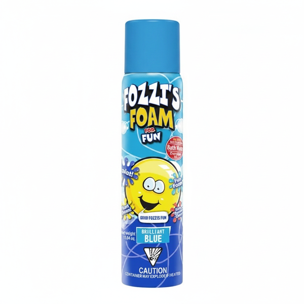 Fozzis Fun Foam Brilliant Blue 340ml - Gentle Bath Time Lather