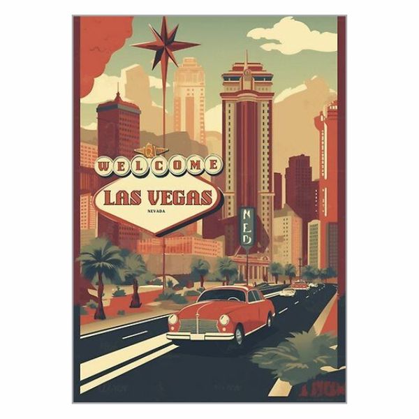 Welcome To Las Vegas Poster - A1