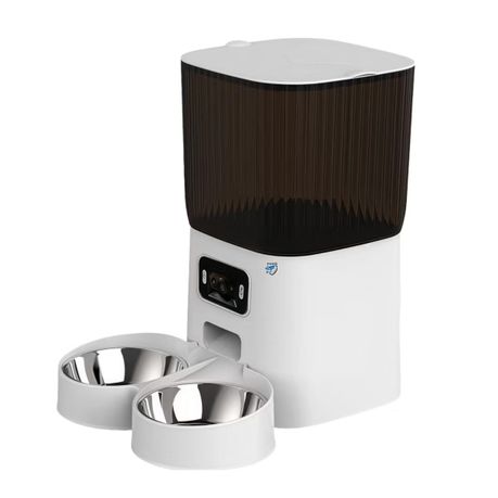 5L Dual Bowl Smart Pet Feeder for Cats and Dogs with Dual-Band W HUAOI Image