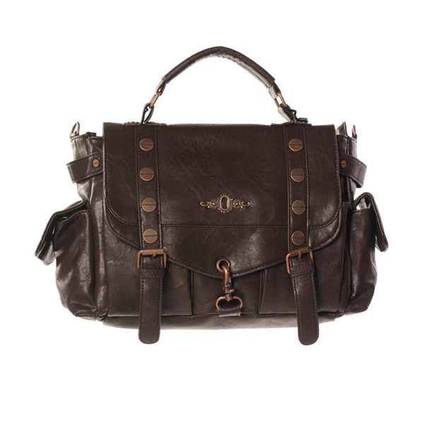 Banned Retro - Brown Copper Shoulder Bag