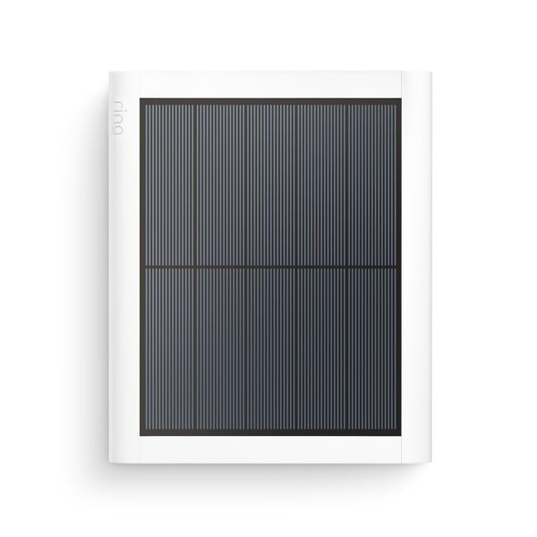 RING - Solar Panel V4 - 2nd Gen - White | For Spotlight Cam Plus