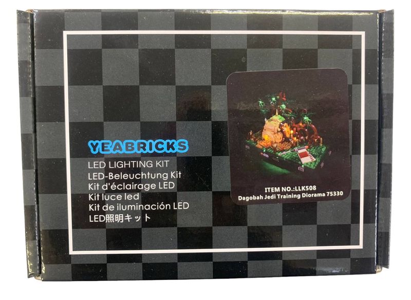 Yeabricks Light Set For Lego 75330 Dagobah Jedi Training Diorama