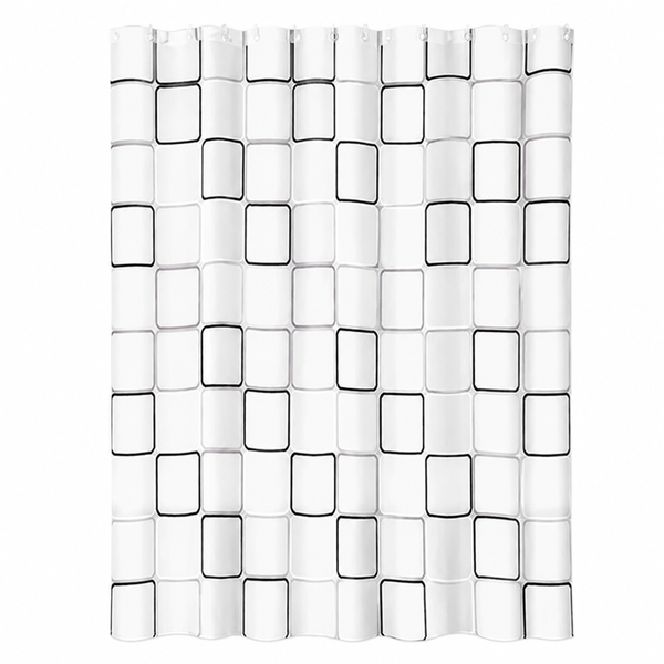 SKY-TOUCH Transparent Shower Curtain 180x200cm