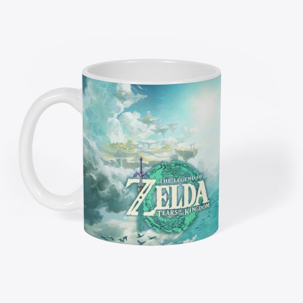 Legend of Zelda: Tears of The Kingdom Full Art Coffee Mug